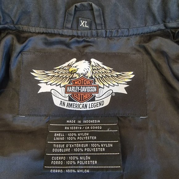 Women's XL Harley-Davidson Nylon Jacket 97416-06VW Embroidered - Picture 9 of 10